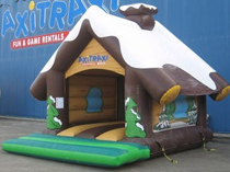 springkussen tirolerhuisje